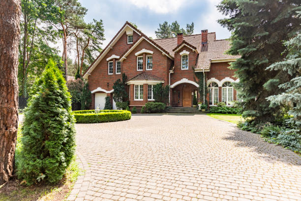 Patterned Driveway Pavers